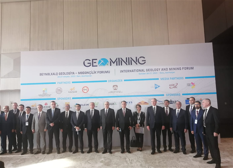Впервые в Баку начался Международный горно-геологический форум «Geomining»