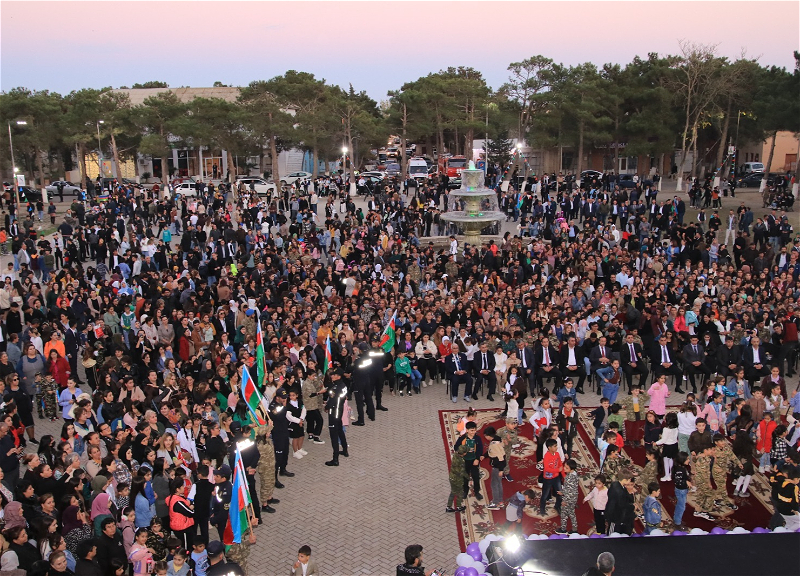 Neftçalada “Zəfər Günü” qeyd edildi - FOTO