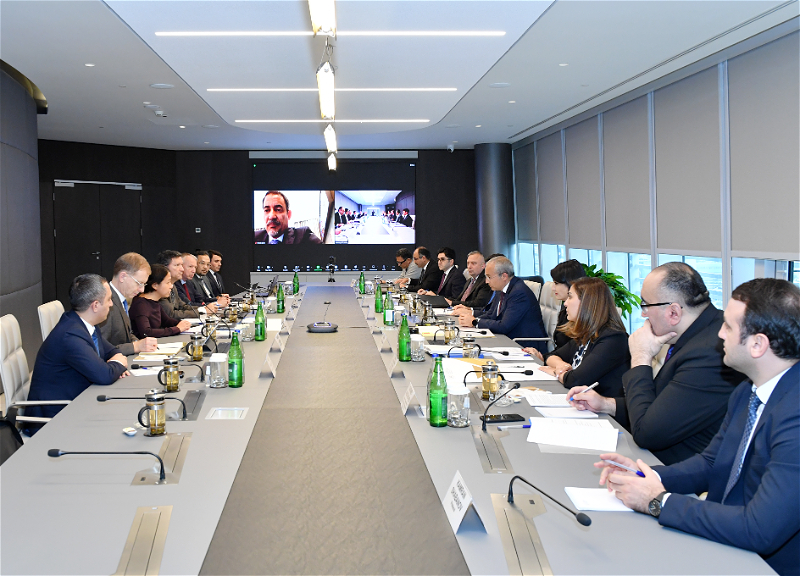Микаил Джаббаров провел встречу с руководителем миссии МВФ по Азербайджану - ФОТО