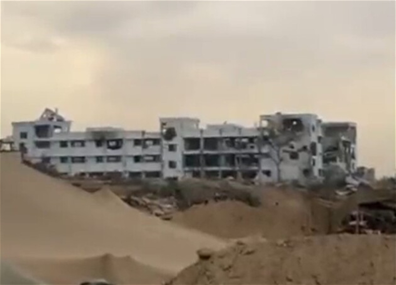 Израильские военные взорвали здание парламента в секторе Газа - ВИДЕО