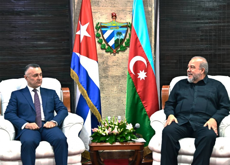 Делегация, возглавляемая министром здравоохранения Теймуром Мусаевым, находится с визитом в Кубe