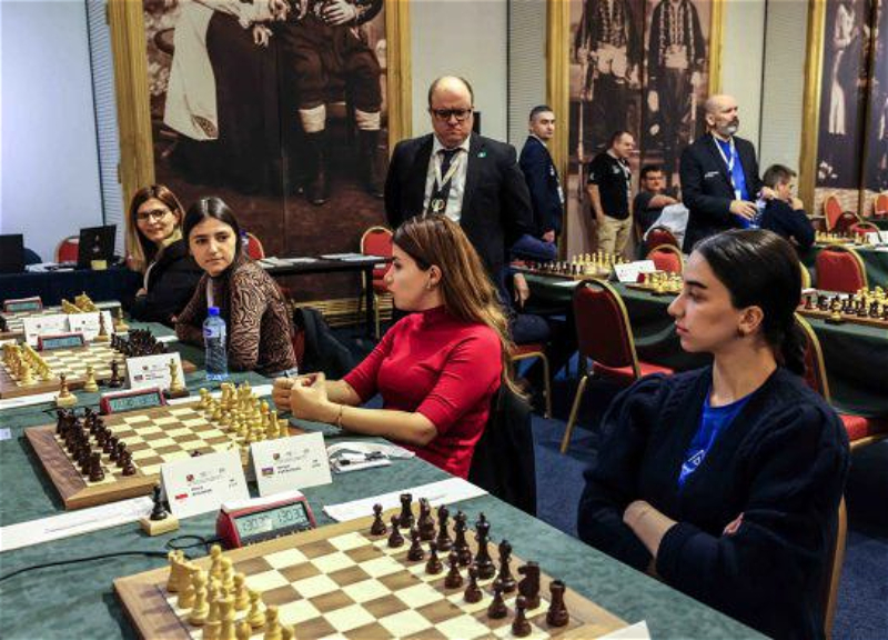Женская сборная Азербайджана по шахматам завоевала историческое серебро Евро