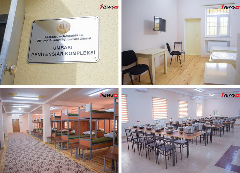 Спортивная площадка, медучреждение, комнаты для видеоконференций: Репортаж из пенитенциарного комплекса в Умбакы - ФОТО