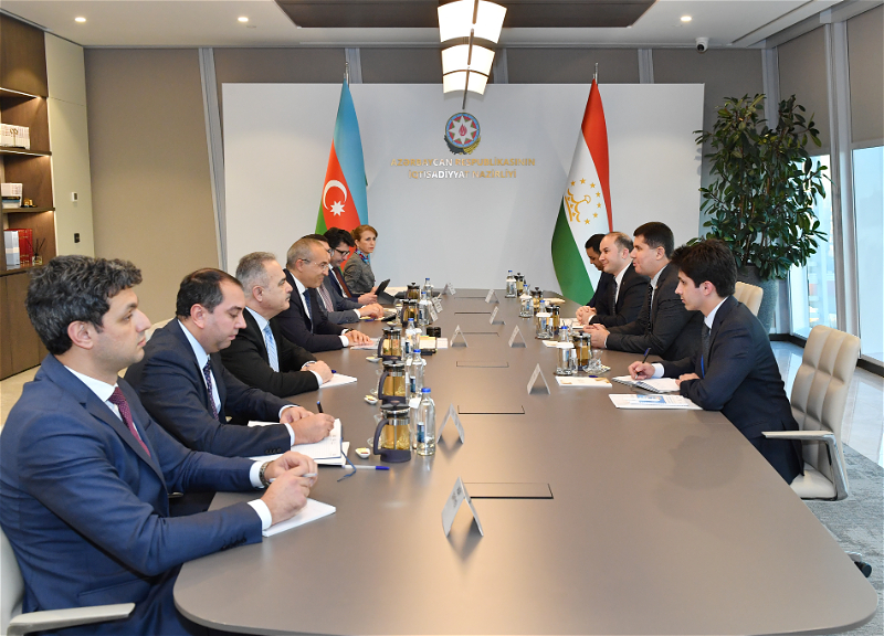 ​​​​​​​Обсуждено расширение торгово-экономических связей с Таджикистаном - ФОТО