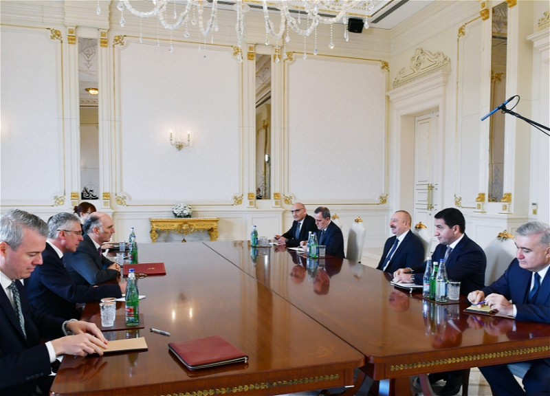 Ильхам Алиев принял заместителя государственного секретаря Великобритании, государственного министра по делам Европы и Северной Америки - ФОТО