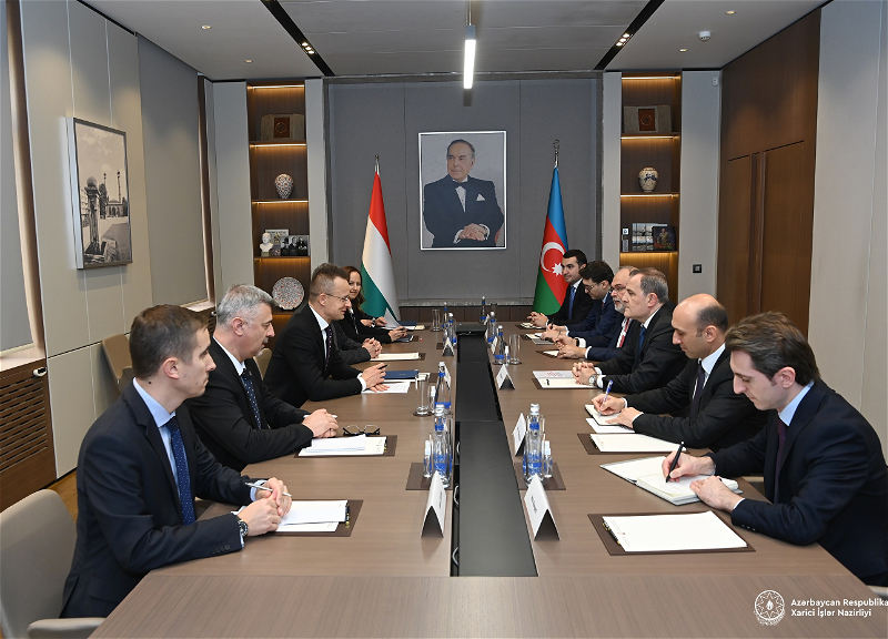 Джейхун Байрамов проинформировал венгерского коллегу о позиции Баку в отношении перспектив мирного процесса