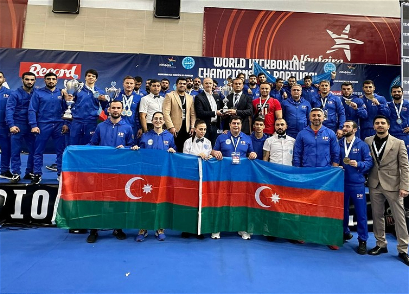 Азербайджанские кикбоксеры установили рекорд на чемпионате мира