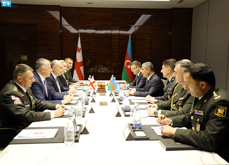 Азербайджан и Грузия подписали план военного сотрудничества - ФОТО