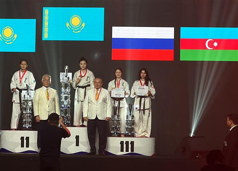 Азербайджанская каратистка впервые в истории завоевала медаль чемпионата мира
