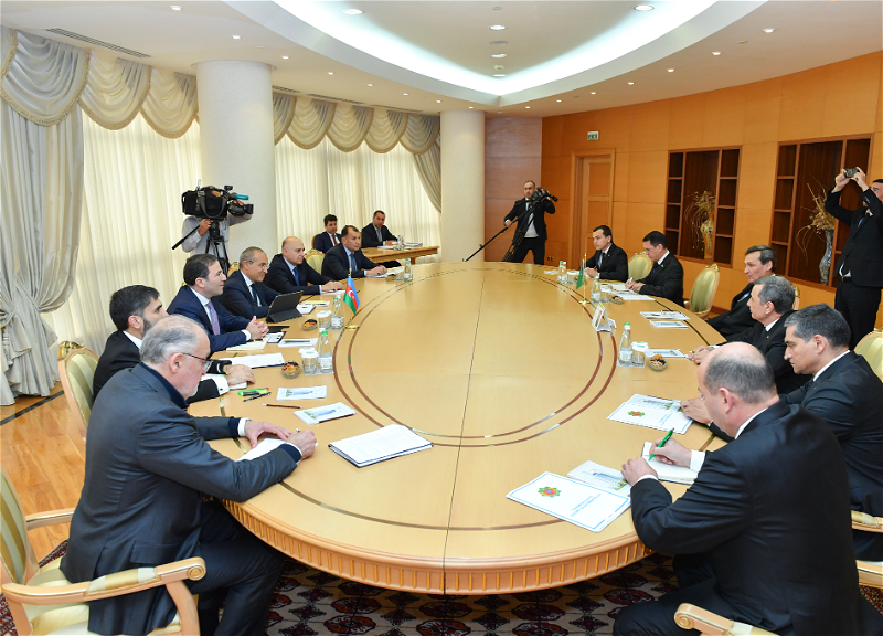 В рамках рабочего визита в Туркменистан состоялся ряд встреч - ФОТО