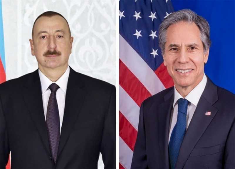 Блинкен и Алиев обсудили мирный процесс и моменты, беспокоящие США в отношениях с АР - Госдеп