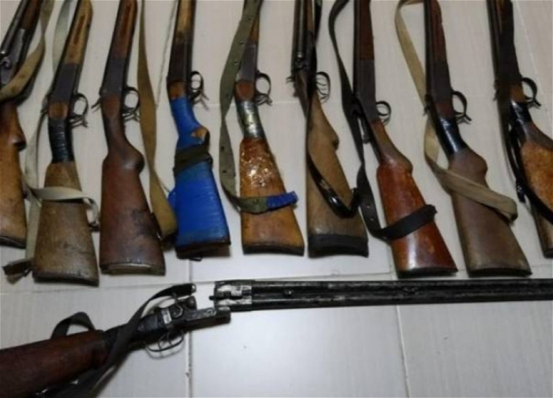 Полиции сдана очередная партия незаконно хранящегося оружия