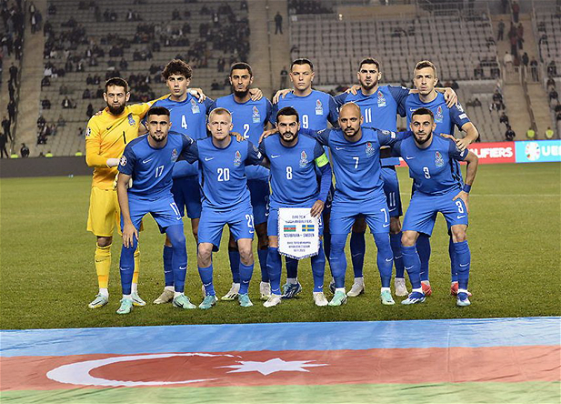 Сборная Азербайджана поднялась в рейтинге ФИФА