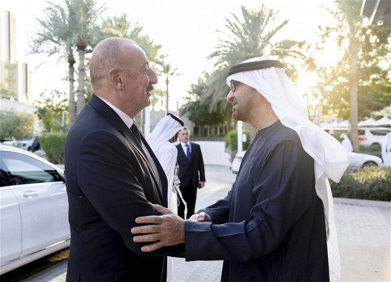 В Дубае состоялась встреча Президента Ильхама Алиева с Президентом ОАЭ - ФОТО