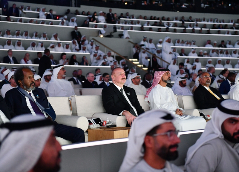 Президент Ильхам Алиев принял участие в мероприятии по случаю Национального дня ОАЭ в Дубае - ФОТО - ОБНОВЛЕНО