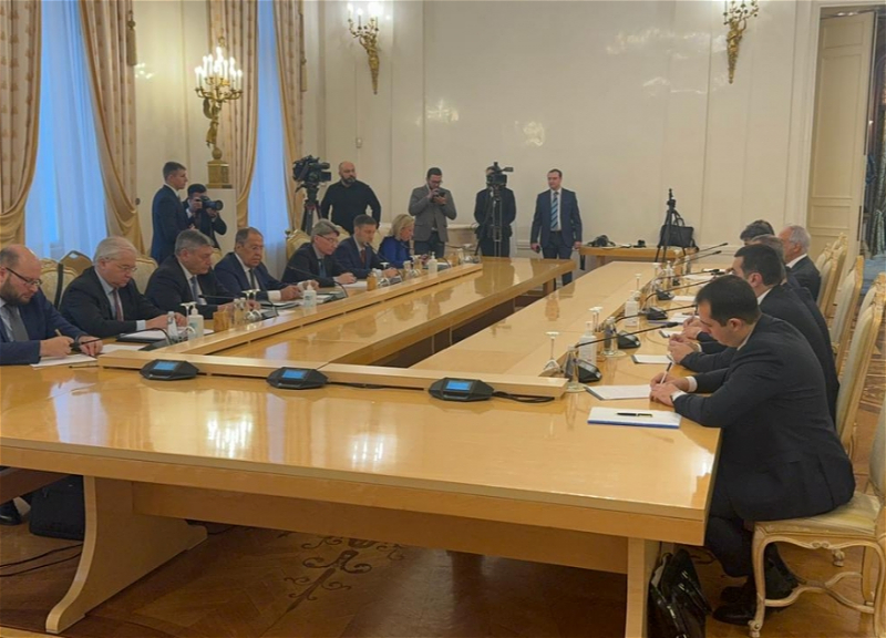 В Москве прошла встреча министров иностранных дел Азербайджана и России - ФОТО - ОБНОВЛЕНО