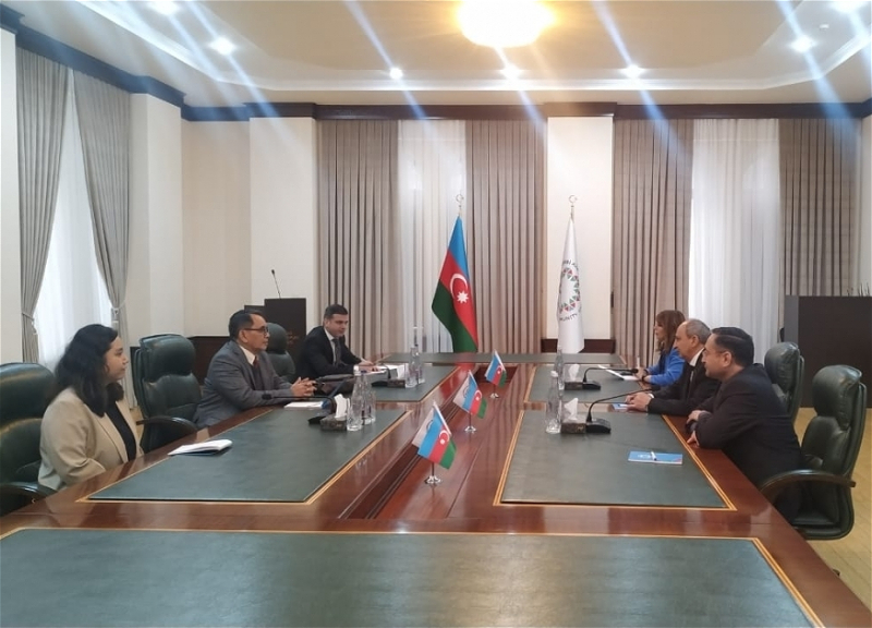 Председатель комиссии Совета улемов Индонезии посетил Общину Западного Азербайджана