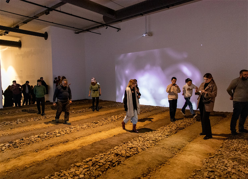 В Баку открылась групповая выставка азербайджанских художников «Проверено, мин нет!» - ФОТО
