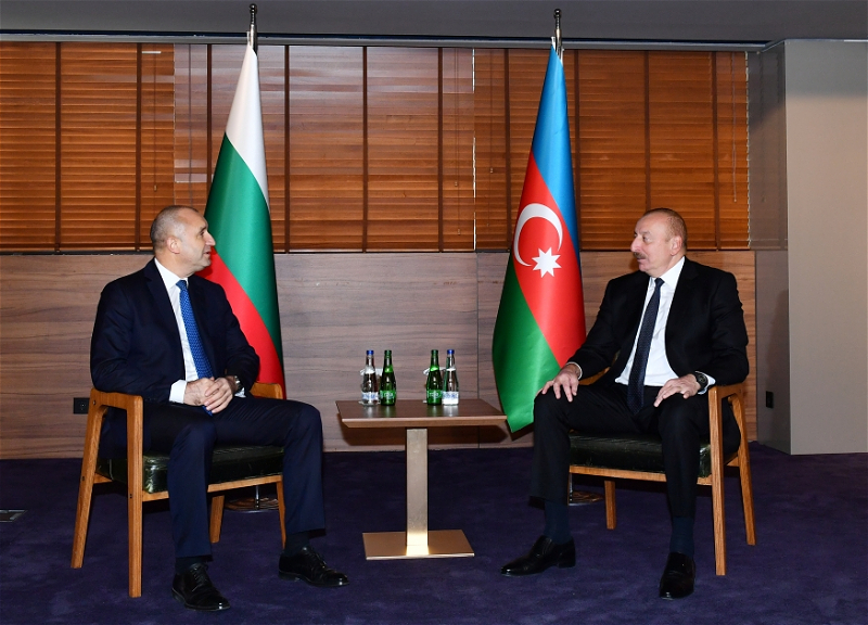 Состоялась встреча Президента Ильхама Алиева и Румена Радева один на один - ФОТО