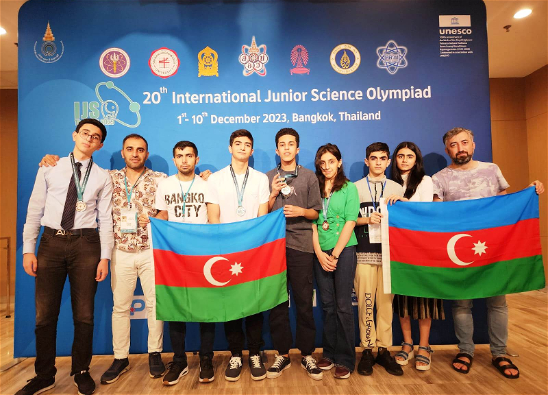 Успех Азербайджана на XX Международной юношеской научной олимпиаде