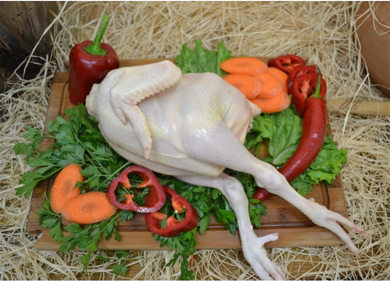 Обман на рынке в Баку: Курицу обмазывают куркумой и продают как деревенскую – ВИДЕО
