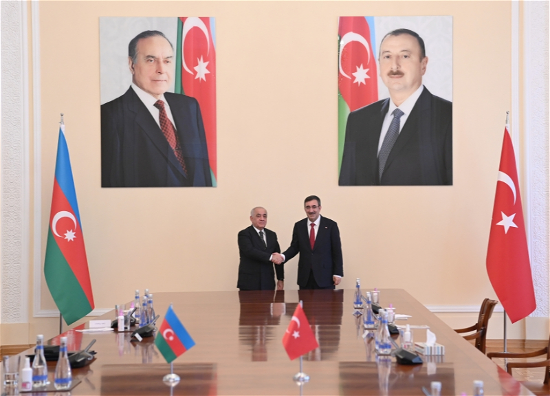 Али Асадов встретился с вице-президентом Турции Джевдетом Йылмазом