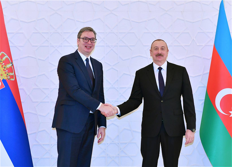 Александр Вучич поздравил Президента Ильхама Алиева