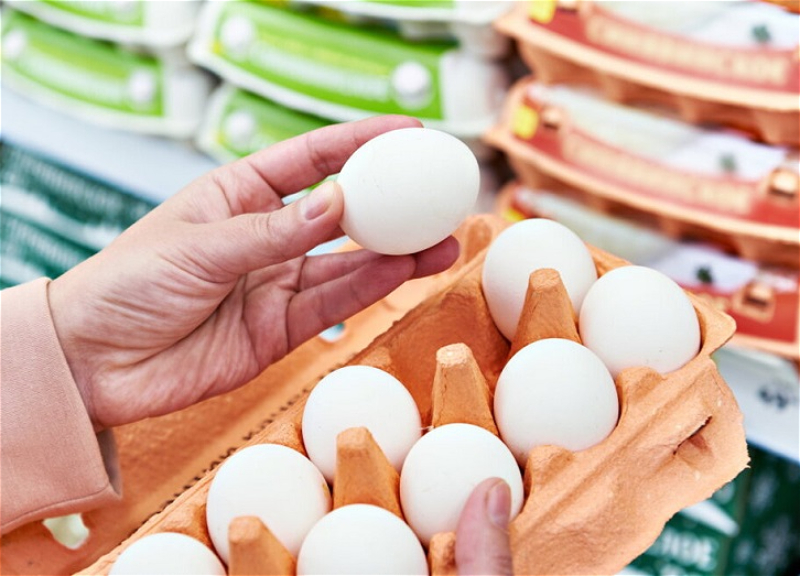 В Баку выросли цены на куриные яйца