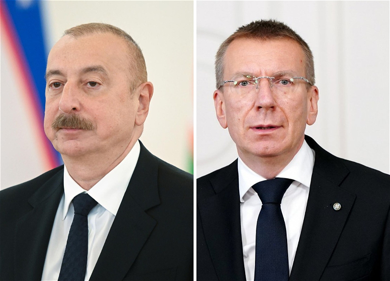 Президенты Азербайджана и Латвии обменялись поздравлениями по случаю 30-летия установления дипотношений