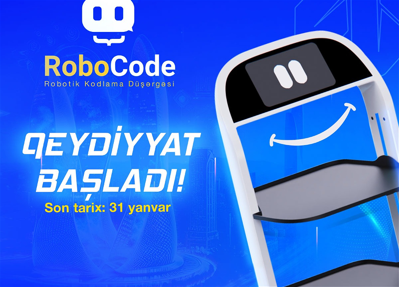 “ASAN xidmət” “RoboCode” robotik kodlama düşərgəsinə başlayır