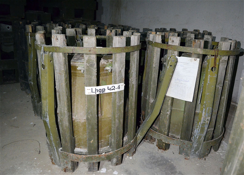 В Карабахе обнаружен очередной склад боеприпасов – ФОТО - ВИДЕО