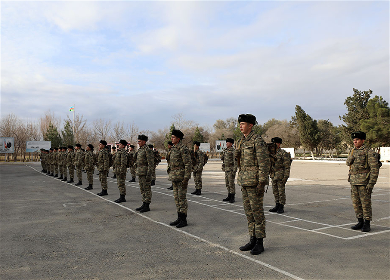 В Азербайджанской армии продолжается процесс подготовки к новому учебному периоду - ФОТО - ВИДЕО