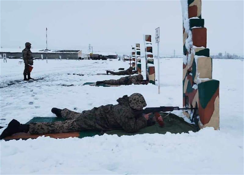 Daxili Qoşunların Naxçıvandakı birləşməsində təlim-atış çalışmaları keçirilir - FOTO