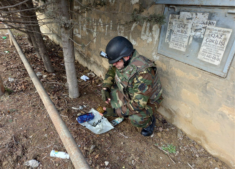 Abşeron rayonunda sursat aşkarlanıb - FOTO - VİDEO