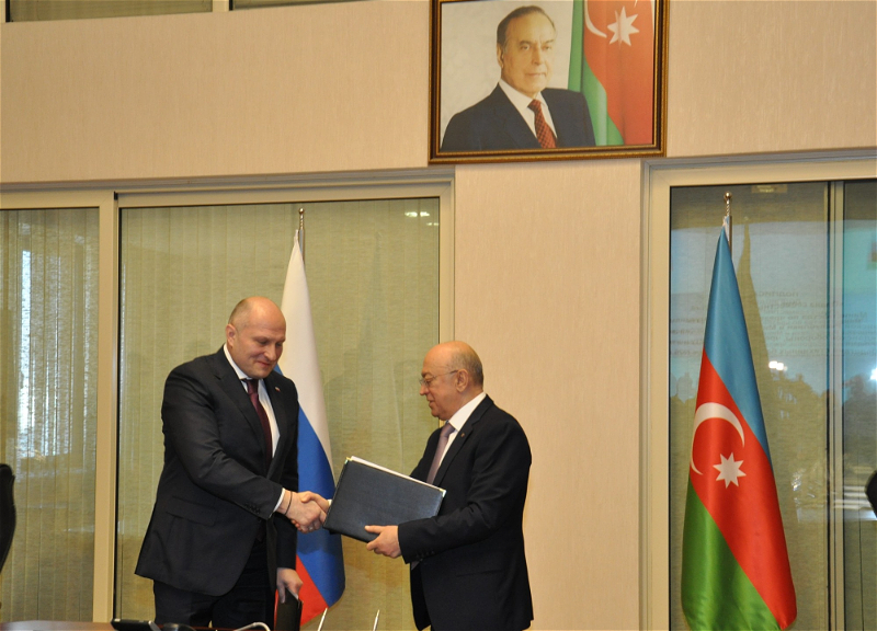Главы МЧС Азербайджана и РФ подписали совместный План действий до 2026 года - ФОТО