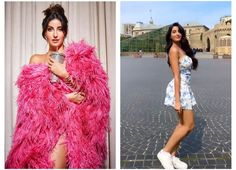 Болливудская звезда Нора Фатехи показала Баку многомиллионной аудитории в Instagram – ВИДЕО