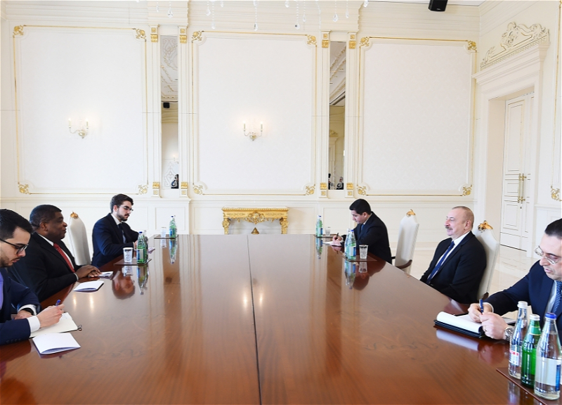 Президент Азербайджана принял генсека Межпарламентского союза - ФОТО