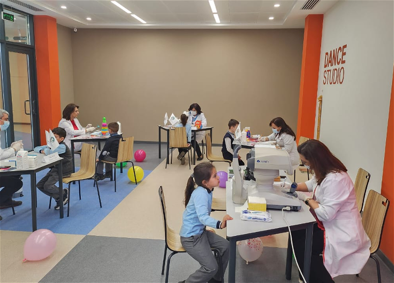Министерство здравоохранения организовало комплексный медицинский осмотр детей в Физули – ФОТО – ВИДЕО