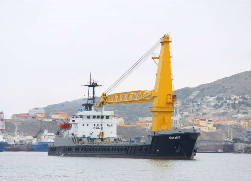 “Şirvan-3” kran gəmisinin əsaslı təmiri uğurla başa çatıb