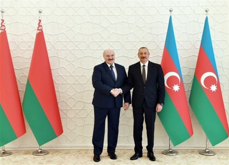 Lukaşenko Azərbaycan Prezidentinə təbrik məktubu ünvanlayıb