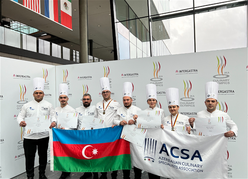Азербайджанские повара получили награды на «Всемирной кулинарной олимпиаде» - ФОТО
