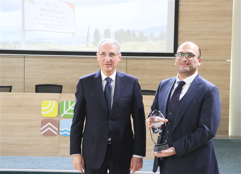Фонд Возрождения Карабаха награжден за вклад в восстановление экологии Карабаха - ФОТО