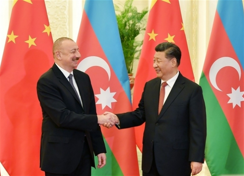 Ильхам Алиев выразил удовлетворение развитием азербайджано-китайских отношений дружбы и сотрудничества