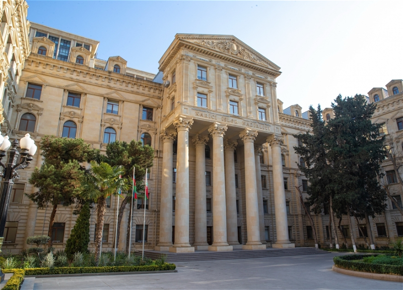 МИД: Провокация со стороны Армении является серьезным ударом по мирному процессу с Азербайджаном