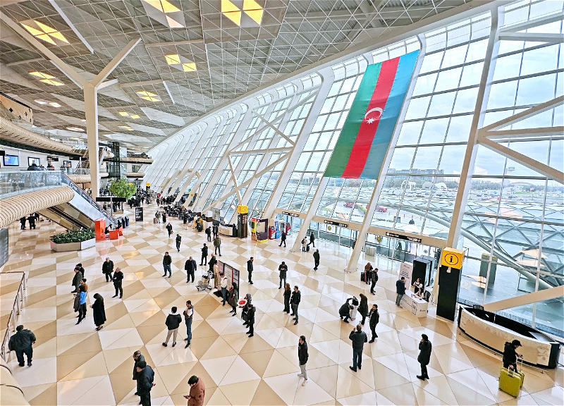 Пассажиропоток в Бакинском аэропорту на международных маршрутах в январе увеличился на 40%
