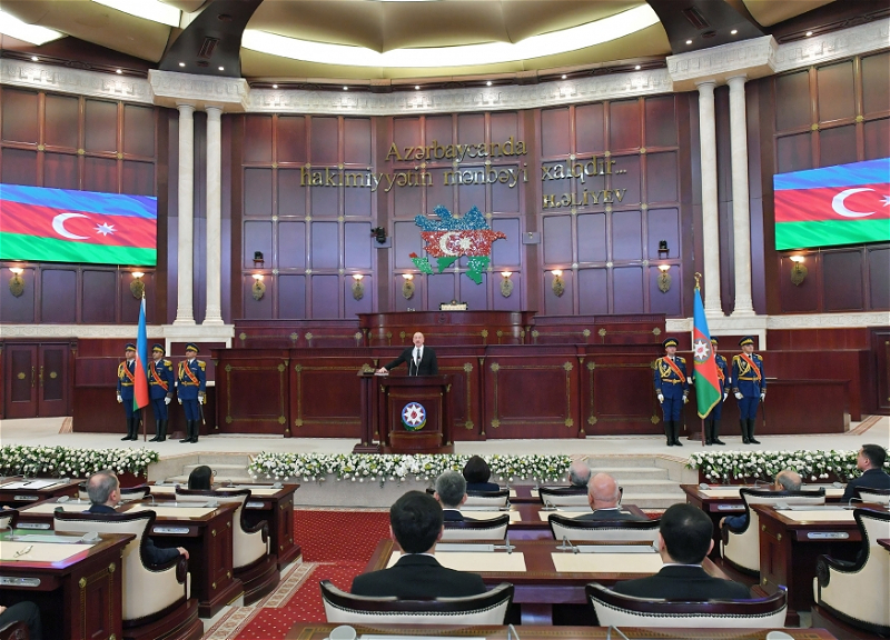 Состоялась церемония инаугурации Президента Азербайджанской Республики Ильхама Алиева - ФОТО - ВИДЕО