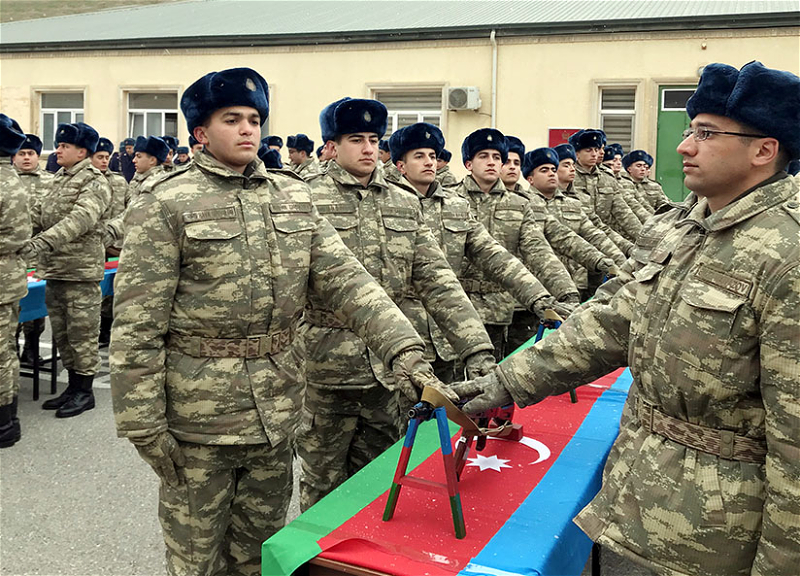 В азербайджанской армии состоялись церемонии принятия присяги - ФОТО - ВИДЕО