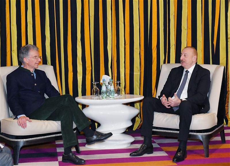Президент Ильхам Алиев встретился с председателем Мюнхенской конференции по безопасности - ФОТО