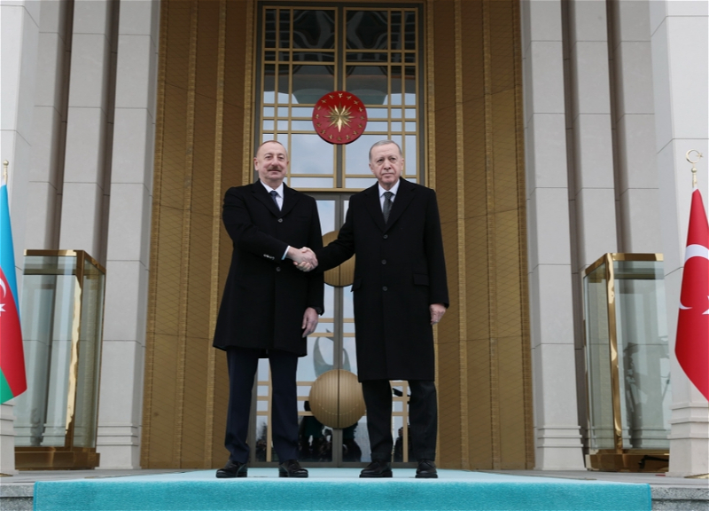 В Анкаре состоялась церемония официальной встречи Президента Ильхама Алиева - ФОТО - ВИДЕО