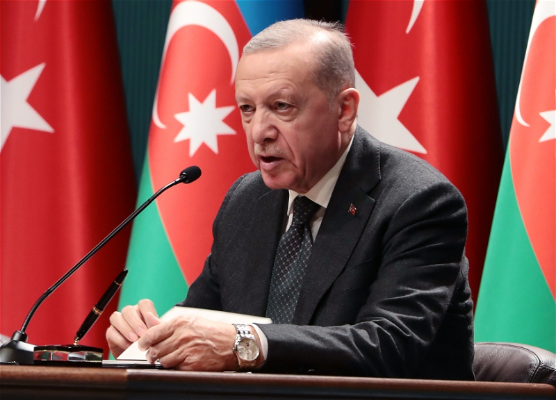 Эрдоган: Турция готова довести товарооборот с Азербайджаном до 15 млрд долларов